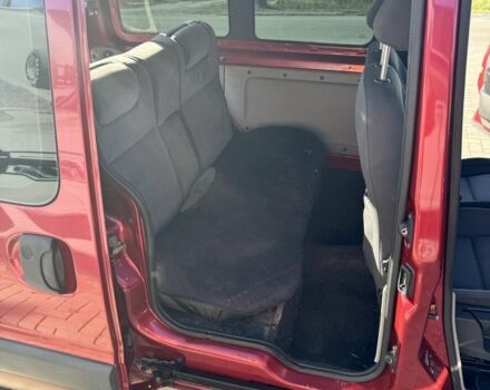 Красный Рено Кенгу, объемом двигателя 1.5 л и пробегом 404 тыс. км за 3700 $, фото 21 на Automoto.ua