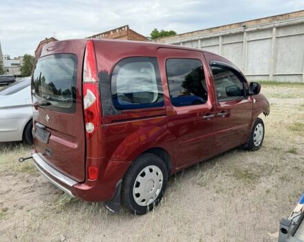 Красный Рено Кенгу, объемом двигателя 1.5 л и пробегом 200 тыс. км за 2700 $, фото 4 на Automoto.ua