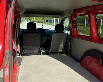 Красный Рено Кенгу, объемом двигателя 1.5 л и пробегом 242 тыс. км за 4300 $, фото 20 на Automoto.ua