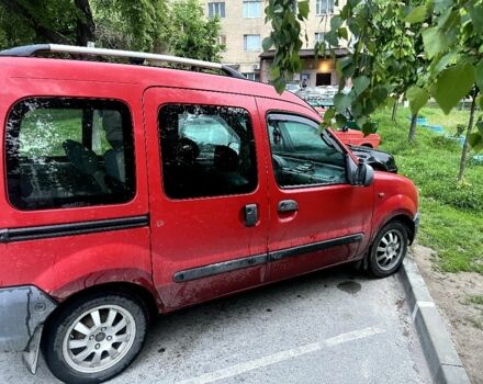 Красный Рено Кенгу, объемом двигателя 1.9 л и пробегом 316 тыс. км за 2800 $, фото 3 на Automoto.ua