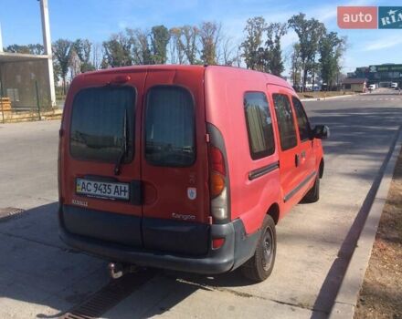 Червоний Рено Кєнгу, об'ємом двигуна 1.9 л та пробігом 298 тис. км за 4328 $, фото 4 на Automoto.ua