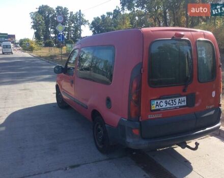 Червоний Рено Кєнгу, об'ємом двигуна 1.9 л та пробігом 298 тис. км за 4328 $, фото 6 на Automoto.ua