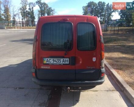 Червоний Рено Кєнгу, об'ємом двигуна 1.9 л та пробігом 298 тис. км за 4328 $, фото 5 на Automoto.ua