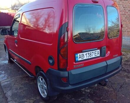 Красный Рено Кенгу, объемом двигателя 1.9 л и пробегом 380 тыс. км за 2600 $, фото 7 на Automoto.ua