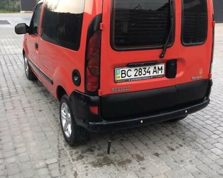 Красный Рено Кенгу, объемом двигателя 1.9 л и пробегом 268 тыс. км за 2950 $, фото 3 на Automoto.ua