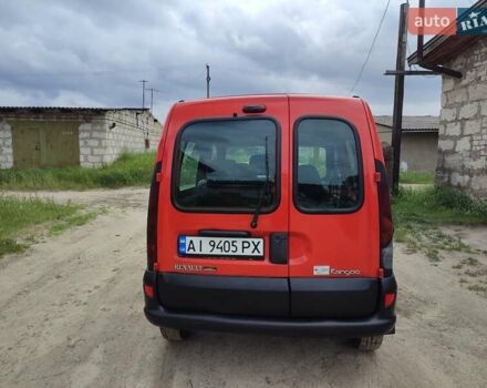 Красный Рено Кенгу, объемом двигателя 1.87 л и пробегом 190 тыс. км за 3400 $, фото 4 на Automoto.ua