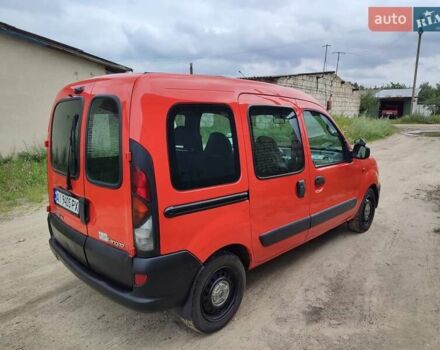 Красный Рено Кенгу, объемом двигателя 1.87 л и пробегом 190 тыс. км за 3400 $, фото 3 на Automoto.ua