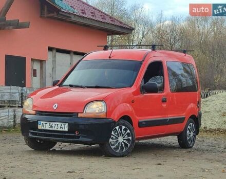 Красный Рено Кенгу, объемом двигателя 1.9 л и пробегом 270 тыс. км за 2999 $, фото 3 на Automoto.ua