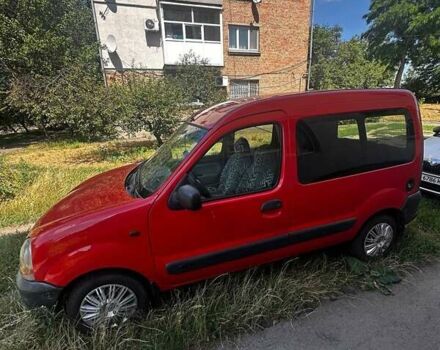 Красный Рено Кенгу, объемом двигателя 1.39 л и пробегом 277 тыс. км за 3300 $, фото 9 на Automoto.ua