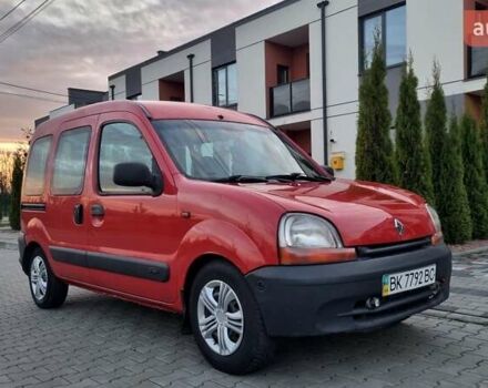 Красный Рено Кенгу, объемом двигателя 1.46 л и пробегом 353 тыс. км за 2999 $, фото 4 на Automoto.ua