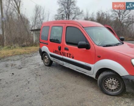 Красный Рено Кенгу, объемом двигателя 1.46 л и пробегом 300 тыс. км за 3300 $, фото 2 на Automoto.ua