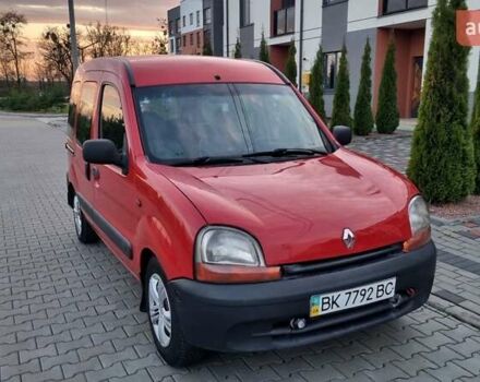 Красный Рено Кенгу, объемом двигателя 1.46 л и пробегом 353 тыс. км за 2999 $, фото 2 на Automoto.ua