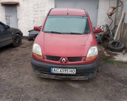 Красный Рено Кенгу, объемом двигателя 1.5 л и пробегом 250 тыс. км за 2500 $, фото 1 на Automoto.ua