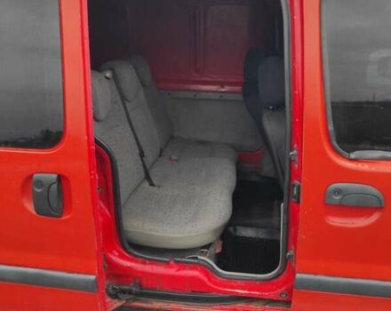 Красный Рено Кенгу, объемом двигателя 1.46 л и пробегом 408 тыс. км за 2600 $, фото 8 на Automoto.ua