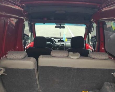 Красный Рено Кенгу, объемом двигателя 1.46 л и пробегом 408 тыс. км за 2600 $, фото 4 на Automoto.ua