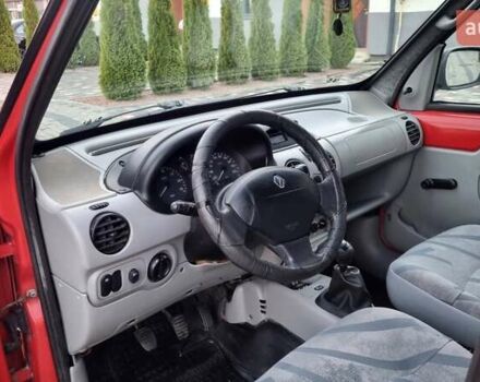 Красный Рено Кенгу, объемом двигателя 1.46 л и пробегом 353 тыс. км за 2999 $, фото 22 на Automoto.ua