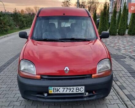 Красный Рено Кенгу, объемом двигателя 1.46 л и пробегом 353 тыс. км за 2999 $, фото 1 на Automoto.ua