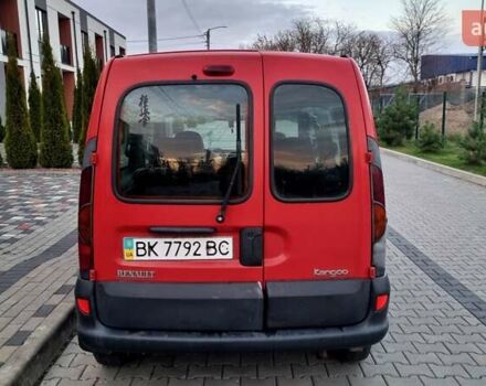 Красный Рено Кенгу, объемом двигателя 1.46 л и пробегом 353 тыс. км за 2999 $, фото 11 на Automoto.ua