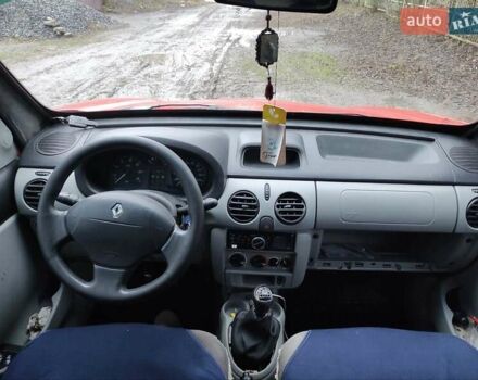Красный Рено Кенгу, объемом двигателя 1.46 л и пробегом 300 тыс. км за 3300 $, фото 3 на Automoto.ua