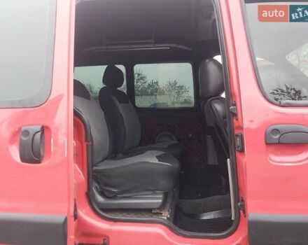Красный Рено Кенгу, объемом двигателя 1.46 л и пробегом 270 тыс. км за 3900 $, фото 21 на Automoto.ua