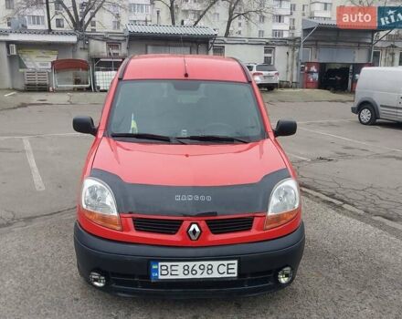 Красный Рено Кенгу, объемом двигателя 1.46 л и пробегом 270 тыс. км за 3900 $, фото 1 на Automoto.ua