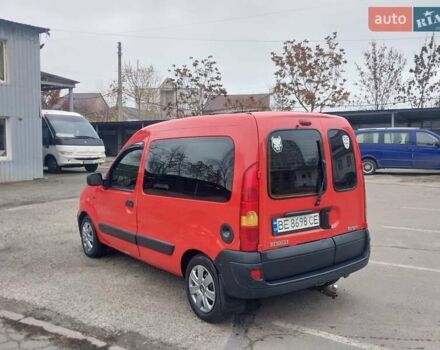Красный Рено Кенгу, объемом двигателя 1.46 л и пробегом 230 тыс. км за 4000 $, фото 5 на Automoto.ua