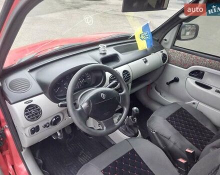 Красный Рено Кенгу, объемом двигателя 1.46 л и пробегом 270 тыс. км за 3900 $, фото 15 на Automoto.ua