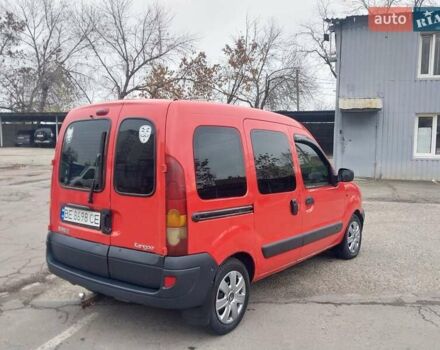 Красный Рено Кенгу, объемом двигателя 1.46 л и пробегом 230 тыс. км за 4000 $, фото 9 на Automoto.ua
