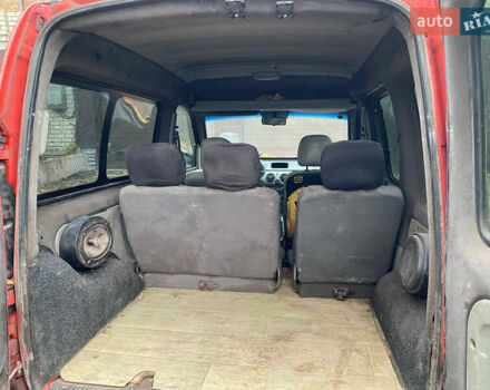 Красный Рено Кенгу, объемом двигателя 1.46 л и пробегом 410 тыс. км за 2300 $, фото 7 на Automoto.ua