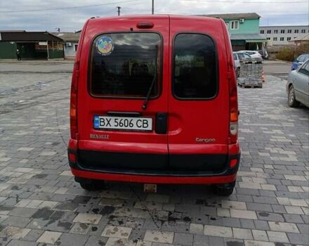 Красный Рено Кенгу, объемом двигателя 1.5 л и пробегом 255 тыс. км за 4300 $, фото 6 на Automoto.ua