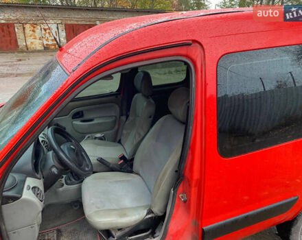 Красный Рено Кенгу, объемом двигателя 1.46 л и пробегом 410 тыс. км за 2300 $, фото 8 на Automoto.ua