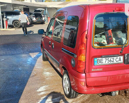 Красный Рено Кенгу, объемом двигателя 1.5 л и пробегом 225 тыс. км за 4500 $, фото 5 на Automoto.ua