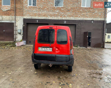 Красный Рено Кенгу, объемом двигателя 1.46 л и пробегом 410 тыс. км за 2300 $, фото 4 на Automoto.ua