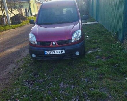 Красный Рено Кенгу, объемом двигателя 1.4 л и пробегом 250 тыс. км за 4000 $, фото 6 на Automoto.ua