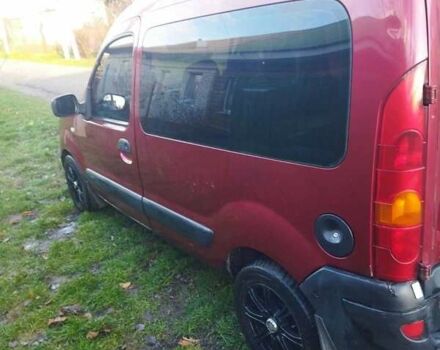 Красный Рено Кенгу, объемом двигателя 1.4 л и пробегом 250 тыс. км за 4000 $, фото 7 на Automoto.ua