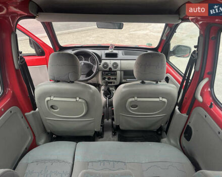 Красный Рено Кенгу, объемом двигателя 1.46 л и пробегом 275 тыс. км за 3750 $, фото 16 на Automoto.ua