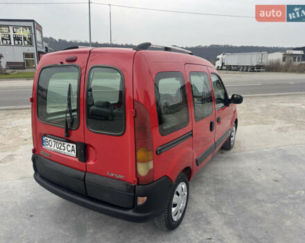 Красный Рено Кенгу, объемом двигателя 1.46 л и пробегом 275 тыс. км за 3750 $, фото 10 на Automoto.ua
