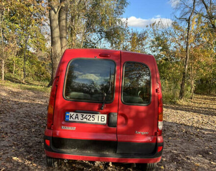 Красный Рено Кенгу, объемом двигателя 1.6 л и пробегом 272 тыс. км за 6000 $, фото 2 на Automoto.ua