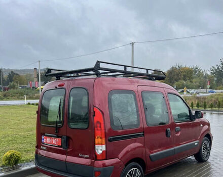 Красный Рено Кенгу, объемом двигателя 1.6 л и пробегом 120 тыс. км за 5900 $, фото 4 на Automoto.ua