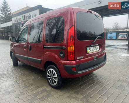 Красный Рено Кенгу, объемом двигателя 1.4 л и пробегом 155 тыс. км за 3350 $, фото 7 на Automoto.ua