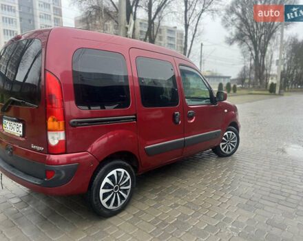 Красный Рено Кенгу, объемом двигателя 1.4 л и пробегом 155 тыс. км за 3350 $, фото 21 на Automoto.ua