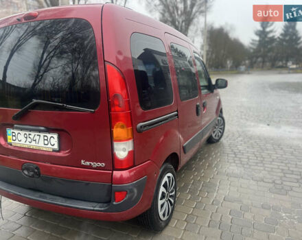 Красный Рено Кенгу, объемом двигателя 1.4 л и пробегом 155 тыс. км за 3350 $, фото 23 на Automoto.ua