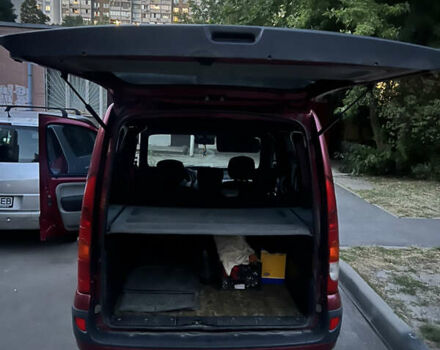 Красный Рено Кенгу, объемом двигателя 1.4 л и пробегом 480 тыс. км за 3000 $, фото 6 на Automoto.ua