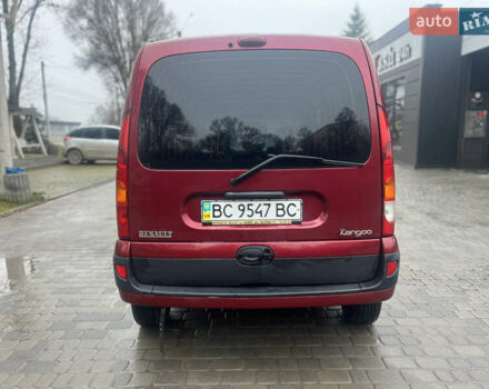 Красный Рено Кенгу, объемом двигателя 1.4 л и пробегом 155 тыс. км за 3350 $, фото 13 на Automoto.ua