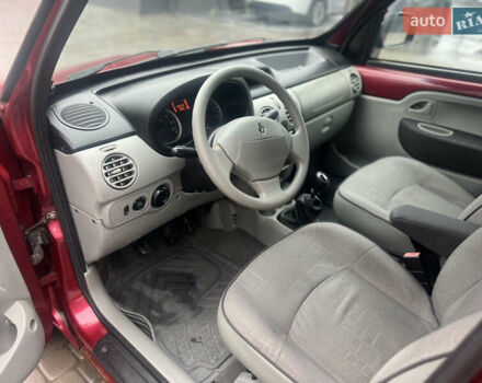 Красный Рено Кенгу, объемом двигателя 1.4 л и пробегом 155 тыс. км за 3350 $, фото 30 на Automoto.ua