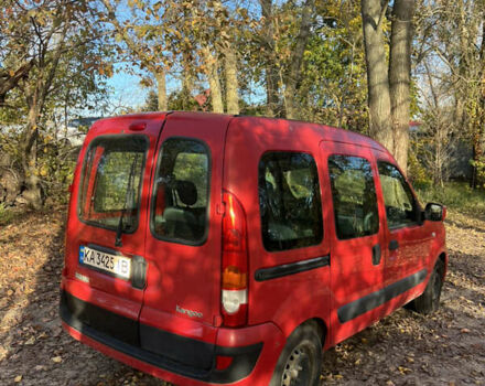 Красный Рено Кенгу, объемом двигателя 1.6 л и пробегом 272 тыс. км за 6000 $, фото 4 на Automoto.ua