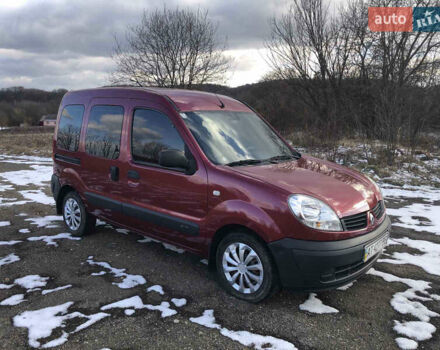 Красный Рено Кенгу, объемом двигателя 1.5 л и пробегом 246 тыс. км за 5550 $, фото 9 на Automoto.ua
