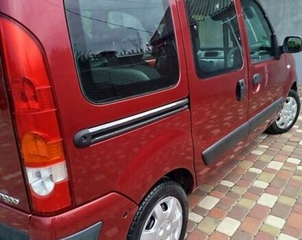 Красный Рено Кенгу, объемом двигателя 1.6 л и пробегом 228 тыс. км за 5500 $, фото 11 на Automoto.ua