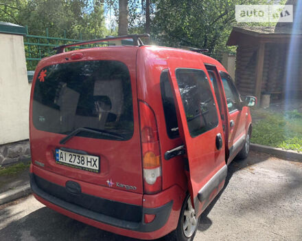 Красный Рено Кенгу, объемом двигателя 1.5 л и пробегом 350 тыс. км за 5150 $, фото 12 на Automoto.ua
