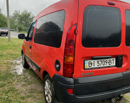 Красный Рено Кенгу, объемом двигателя 1.46 л и пробегом 505 тыс. км за 3899 $, фото 4 на Automoto.ua